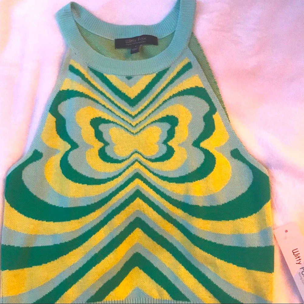 WOMENS NITTED TOP
